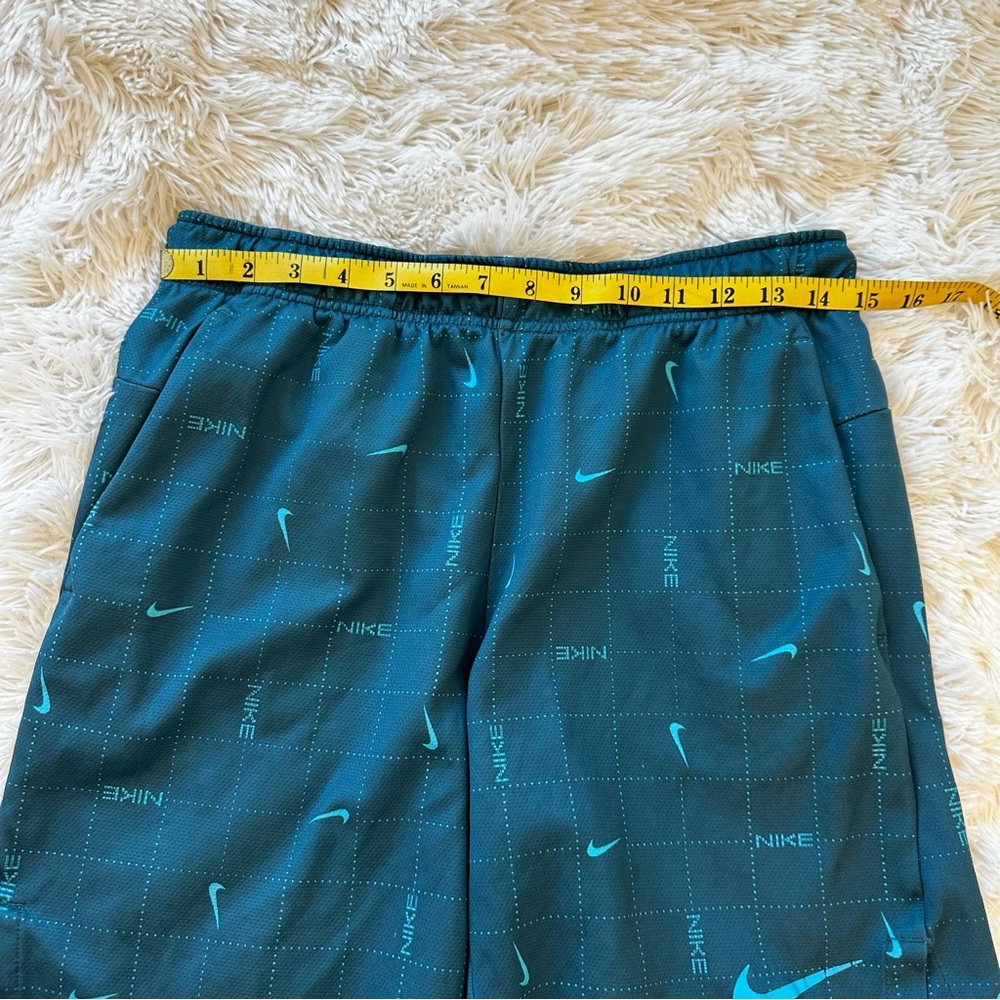 Nike Dri-FIT Teal Blue Athletic Shorts Running Gym Training Men Medium Lined - Picture 3 of 7